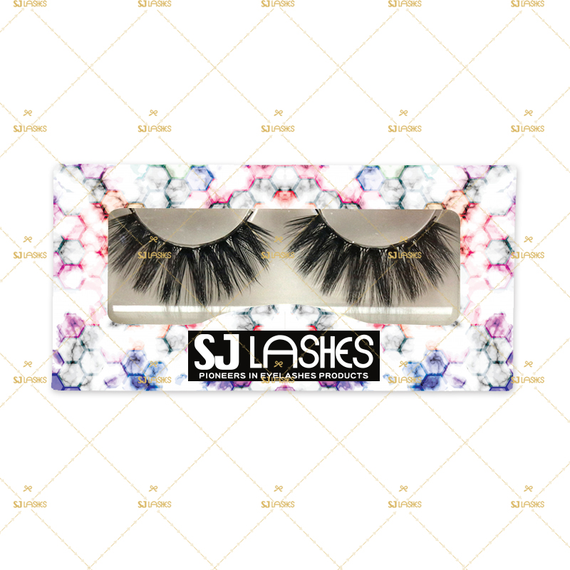 Paper Lash Box with Private Label Design Service #SSZD42