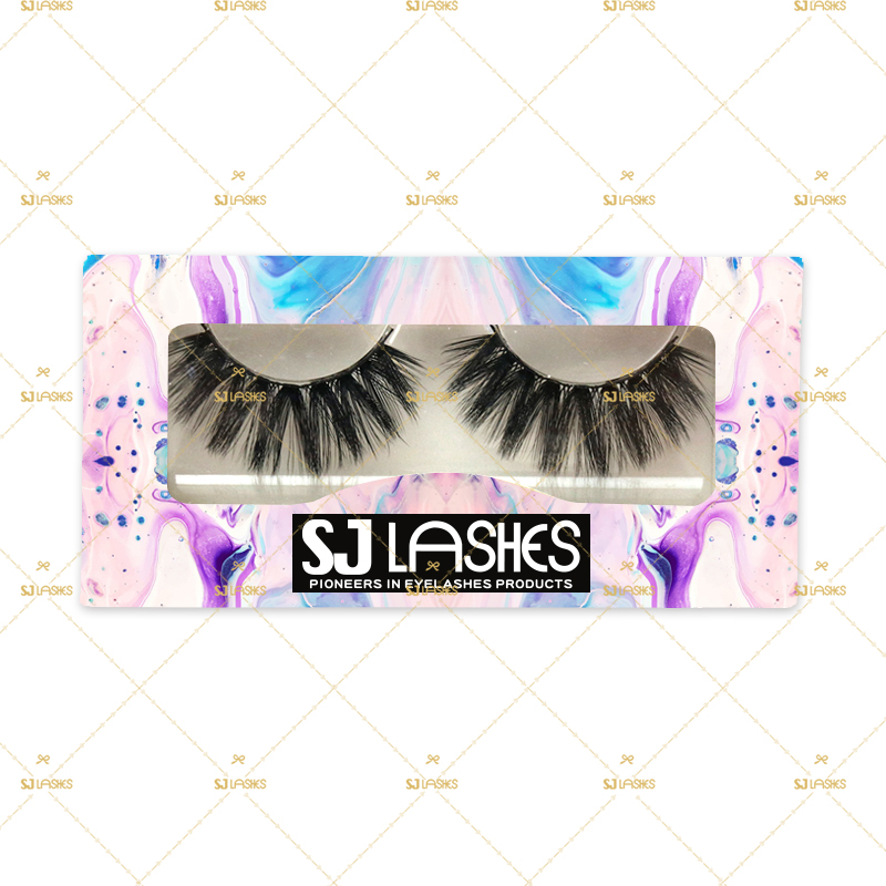 Paper Lash Box with Private Label Design Service #SSZD43