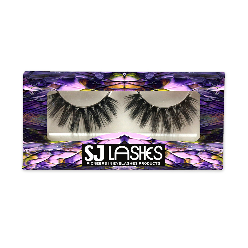 Paper Lash Box with Private Label Design Service #SSZD44