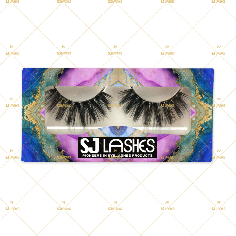 Paper Lash Box with Private Label Design Service #SSZD44