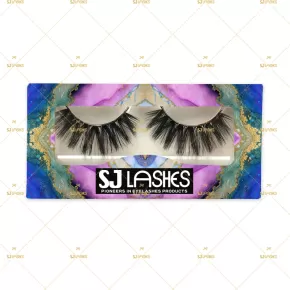 Paper Lash Box with Private Label Design Service #SSZD44