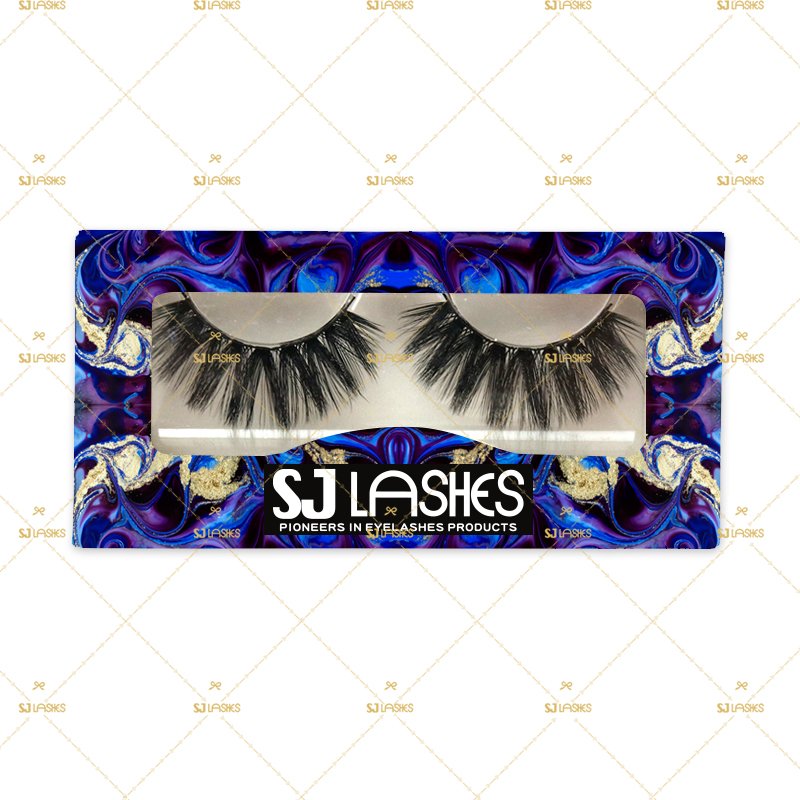 Paper Lash Box with Private Label Design Service #SSZD44