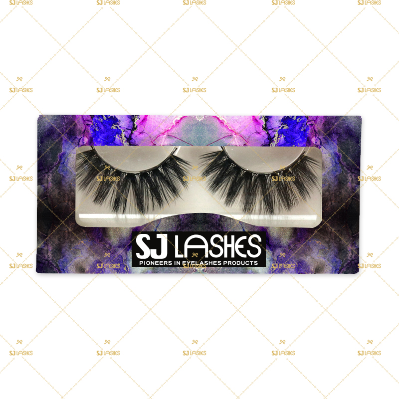 Paper Lash Box with Private Label Design Service #SSZD44