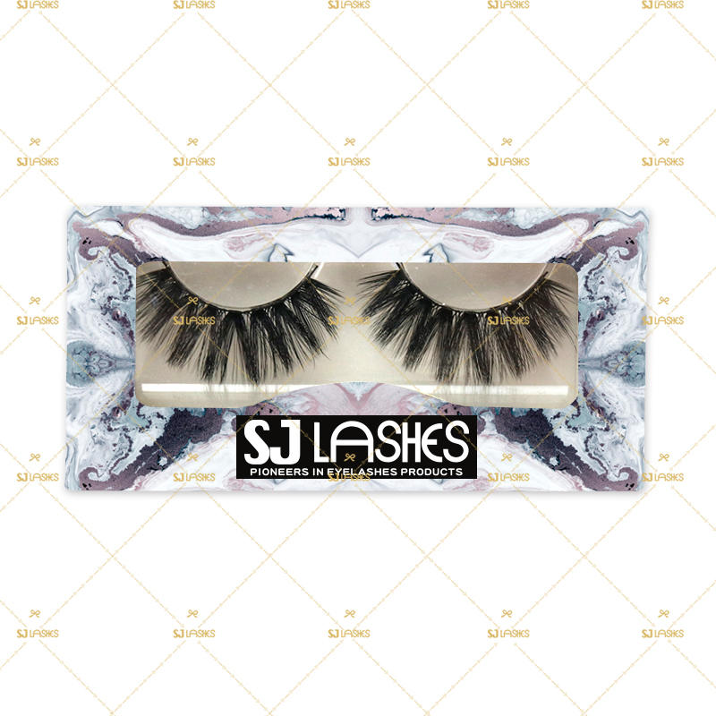 Paper Lash Box with Private Label Design Service #SSZD45