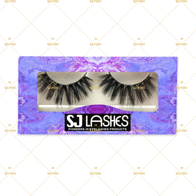 Paper Lash Box with Private Label Design Service #SSZD47