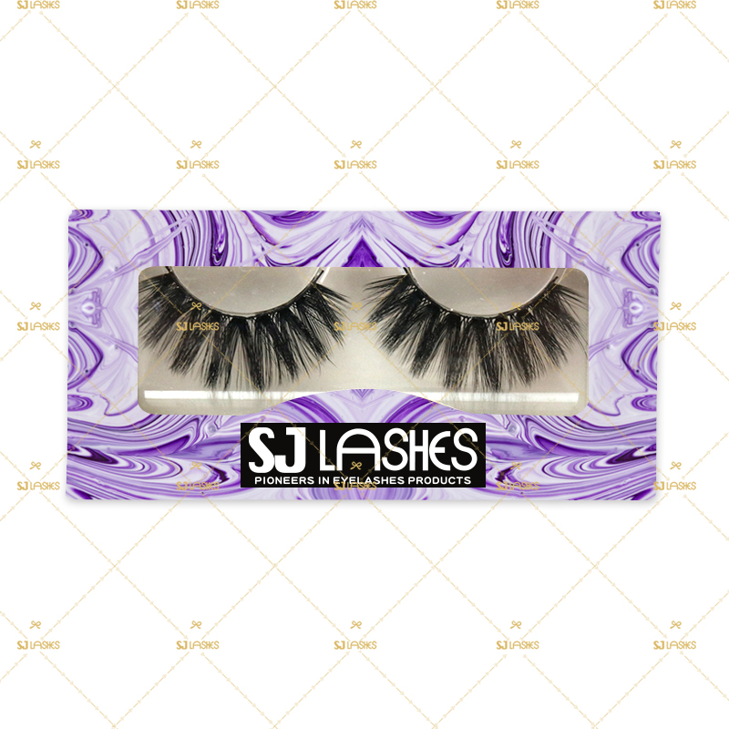 Paper Lash Box with Private Label Design Service #SSZD47