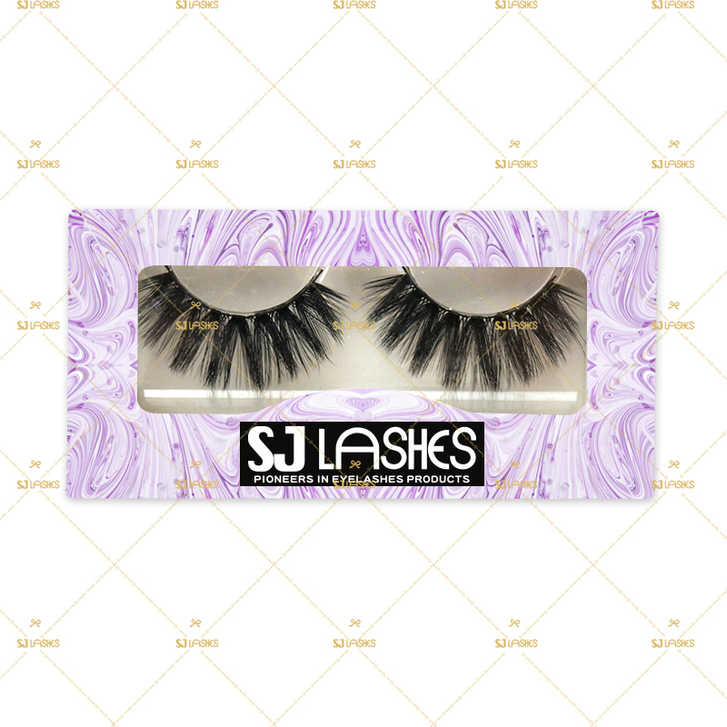 Paper Lash Box with Private Label Design Service #SSZD49