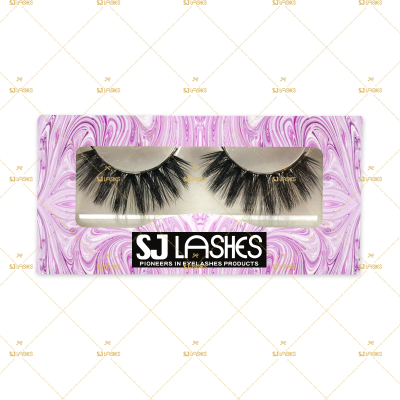 Paper Lash Box with Private Label Design Service #SSZD49