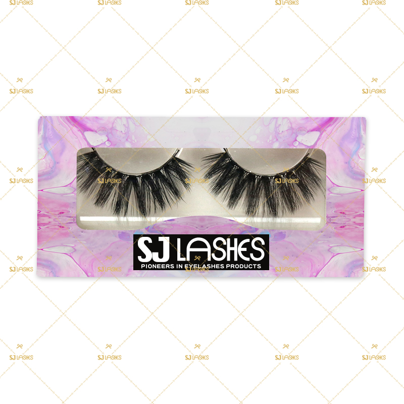 Paper Lash Box with Private Label Design Service #SSZD49