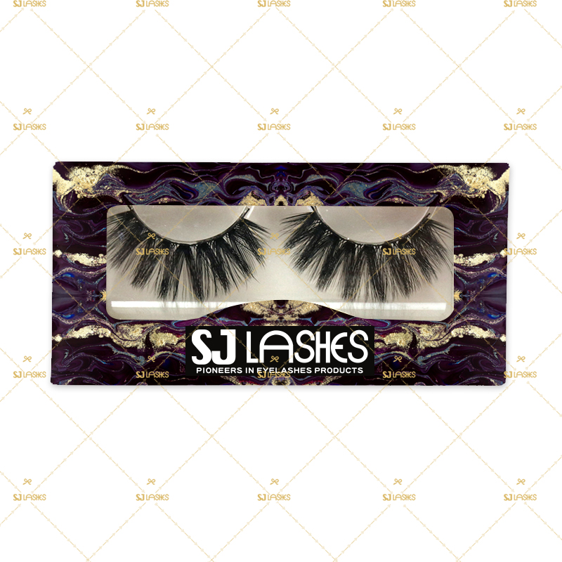 Paper Lash Box with Private Label Design Service #SSZD54