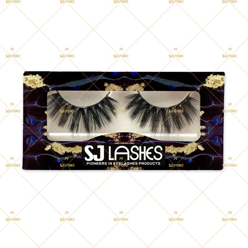 Paper Lash Box with Private Label Design Service #SSZD54