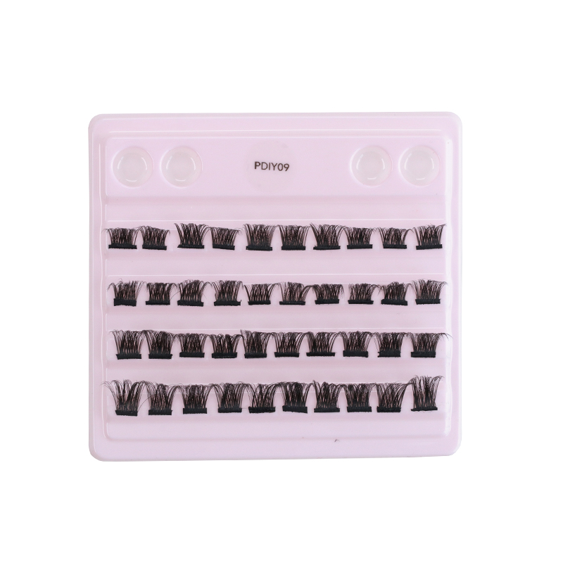 Wholesale Knot-Free Cluster Individual Lashes #PDIY09 Private Label