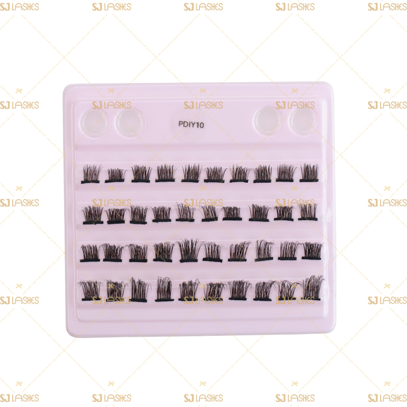 Wholesale Knot-Free Cluster Individual Lashes #PDIY10 Private Label