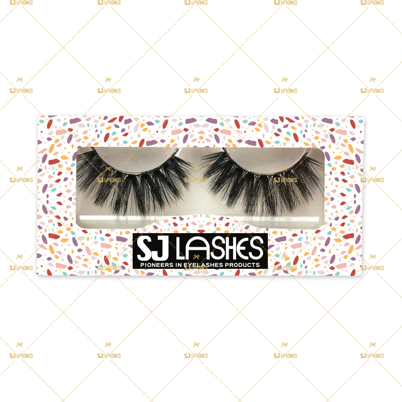 Paper Lash Box with Private Label Design Service #SSZD68