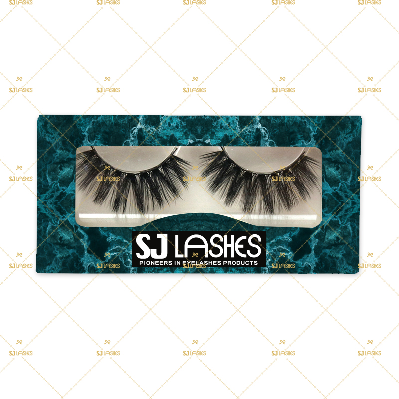 Paper Lash Box with Private Label Design Service #SSZD82