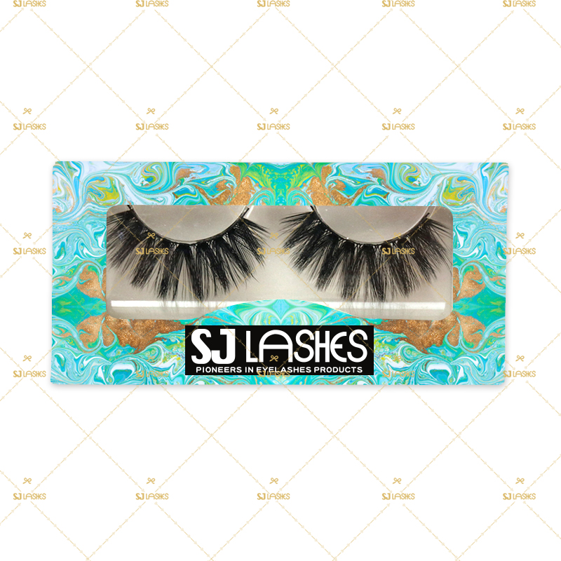 Paper Lash Box with Private Label Design Service #SSZD86