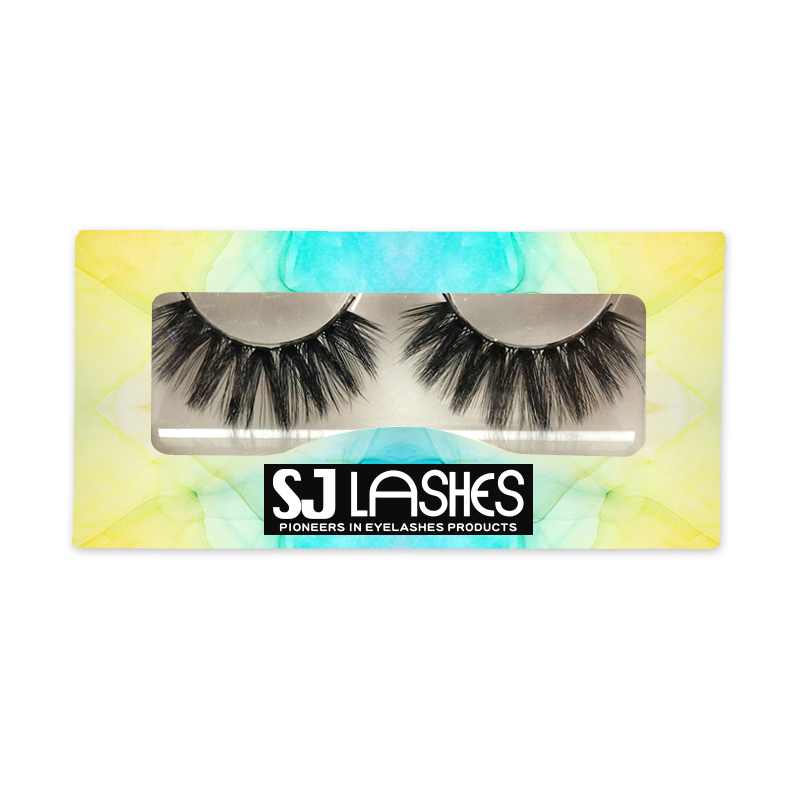 Paper Lash Box with Private Label Design Service #SSZD87