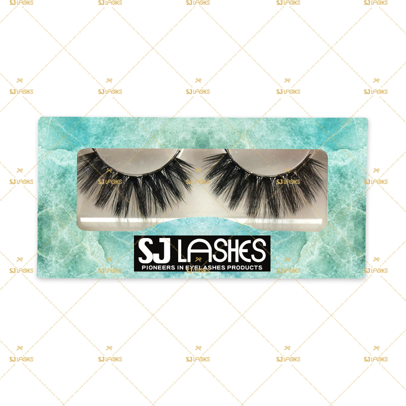 Paper Lash Box with Private Label Design Service #SSZD90