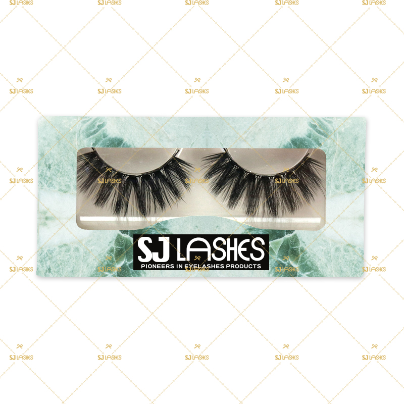 Paper Lash Box with Private Label Design Service #SSZD90