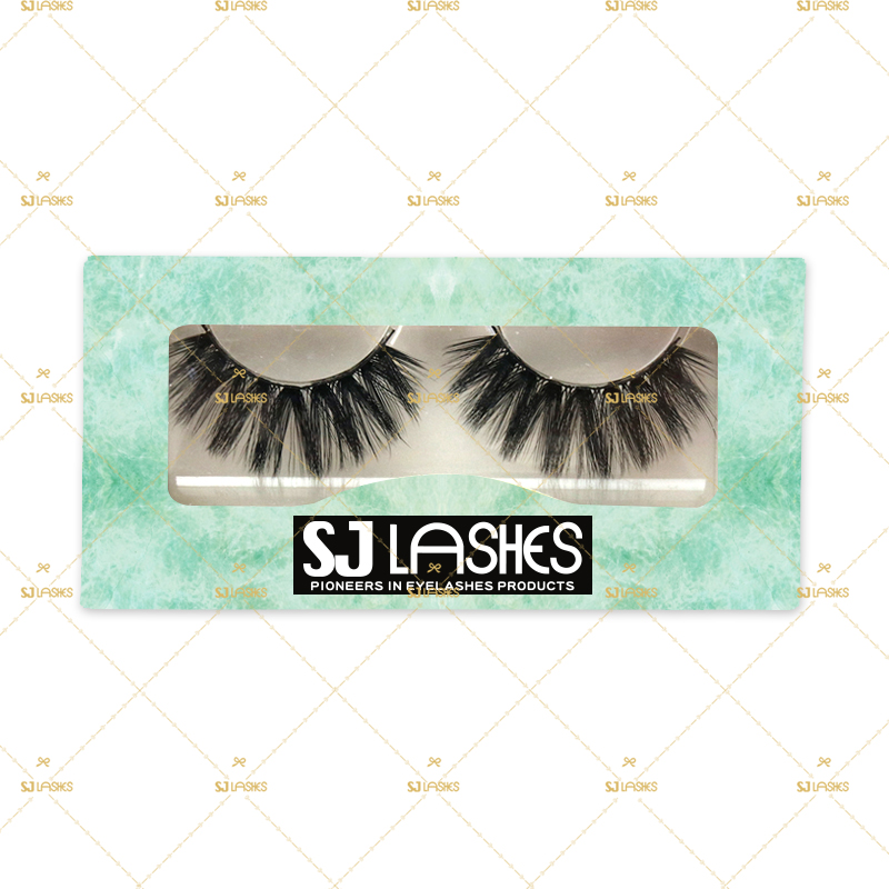 Paper Lash Box with Private Label Design Service #SSZD90