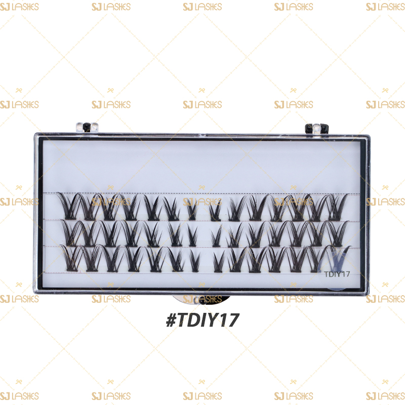 Temporary Eyelash Extensions (Custom Length) #TDIY17