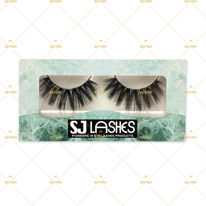 Paper Lash Box with Private Label Design Service #SSZD91