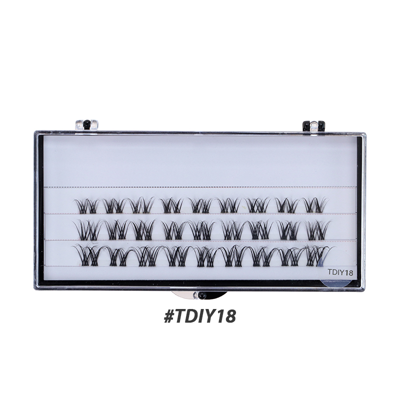 Temporary Eyelash Extensions (Custom Length) #TDIY18