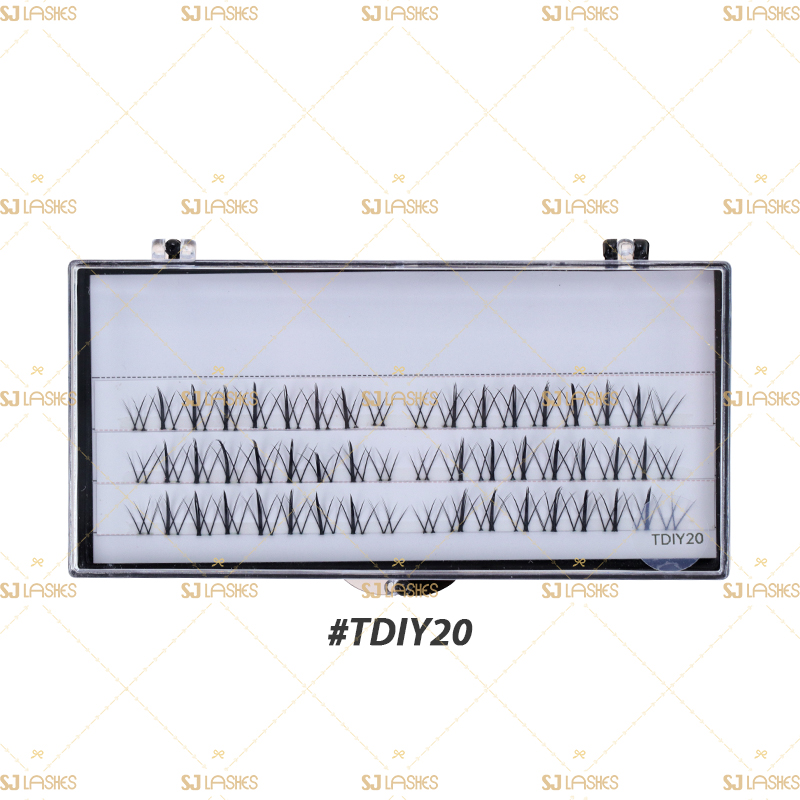 Temporary Eyelash Extensions (Custom Length) #TDIY20