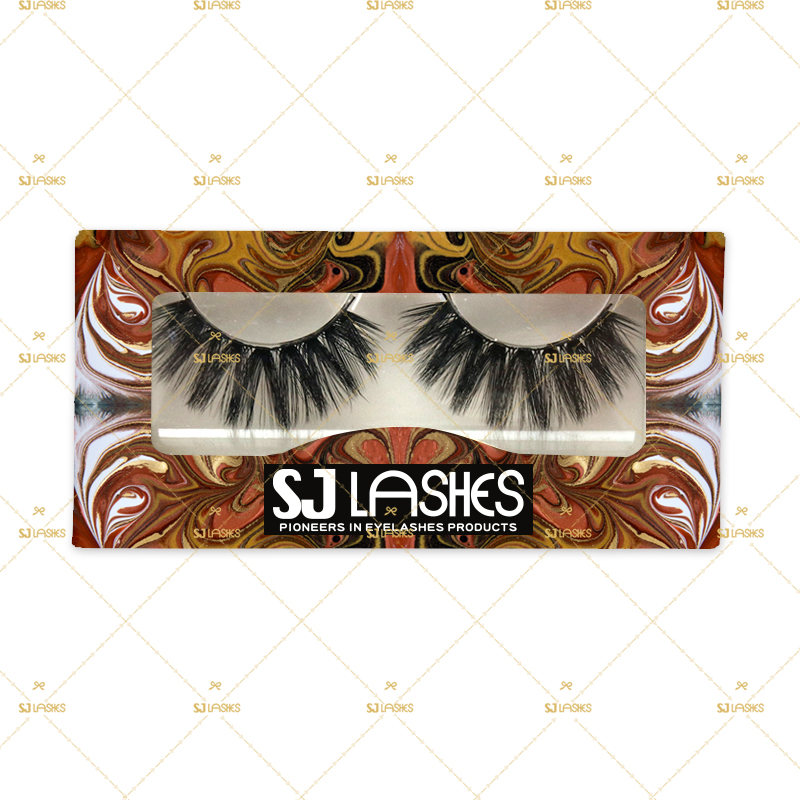 Paper Lash Box with Private Label Design Service #SSZD95