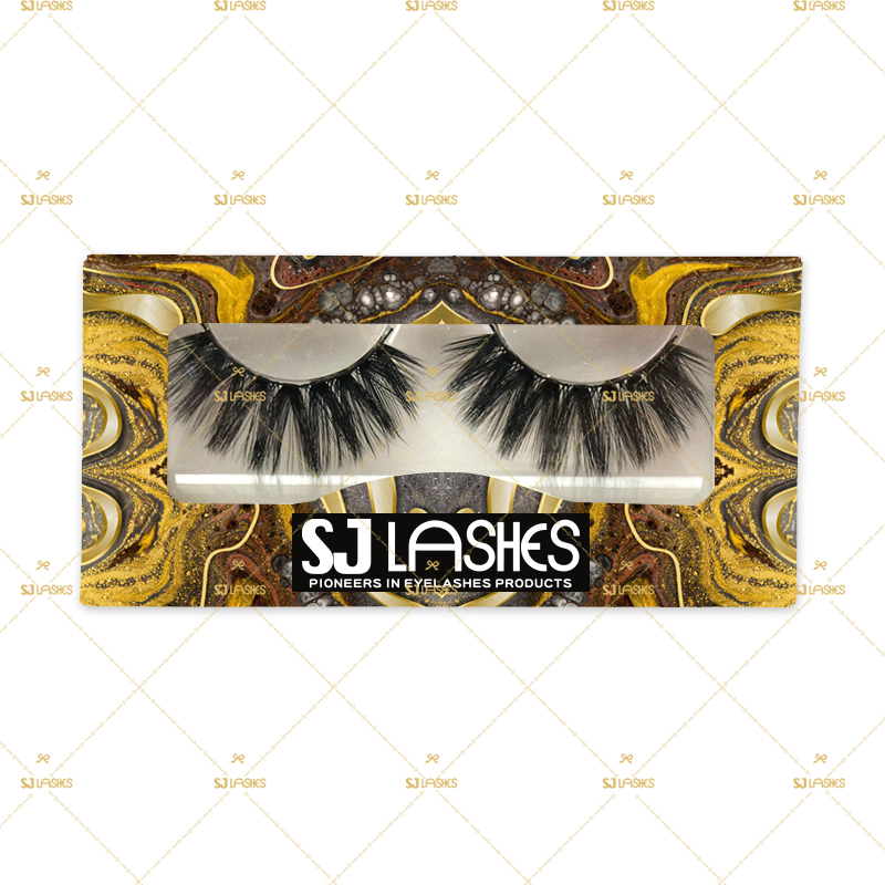 Paper Lash Box with Private Label Design Service #SSZD95