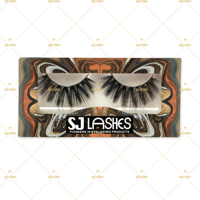 Paper Lash Box with Private Label Design Service #SSZD95