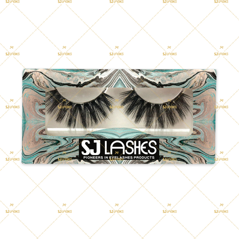 Paper Lash Box with Private Label Design Service #SSZD97