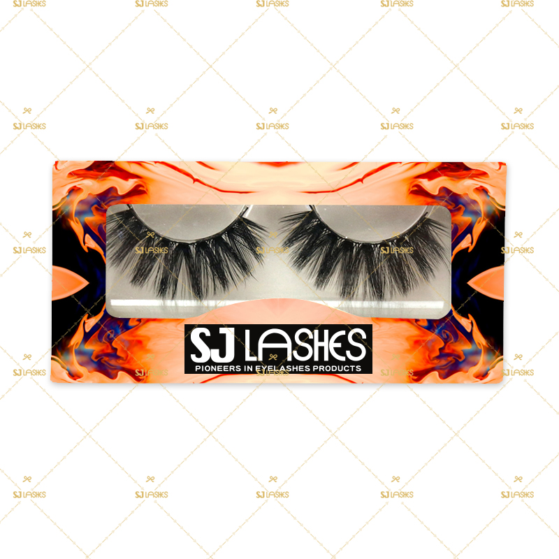 Paper Lash Box with Private Label Design Service #SSZD99