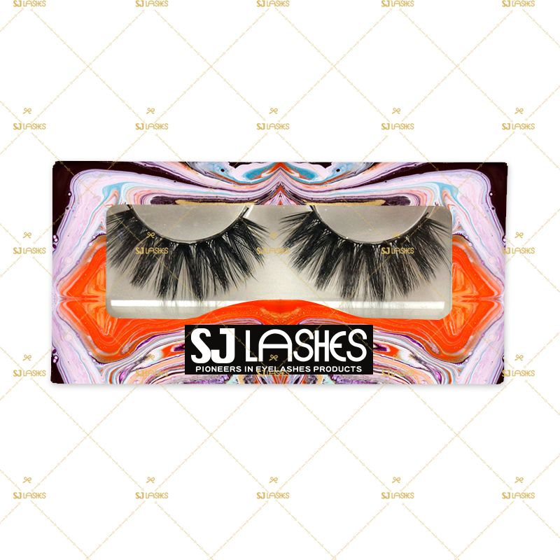 Paper Lash Box with Private Label Design Service #SSZD99