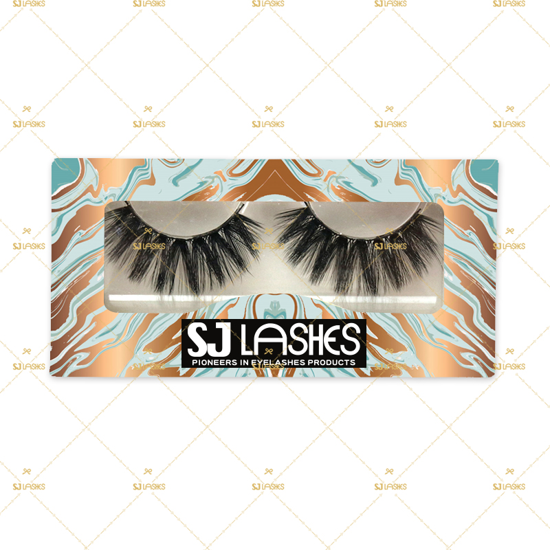 Paper Lash Box with Private Label Design Service #SSZD102