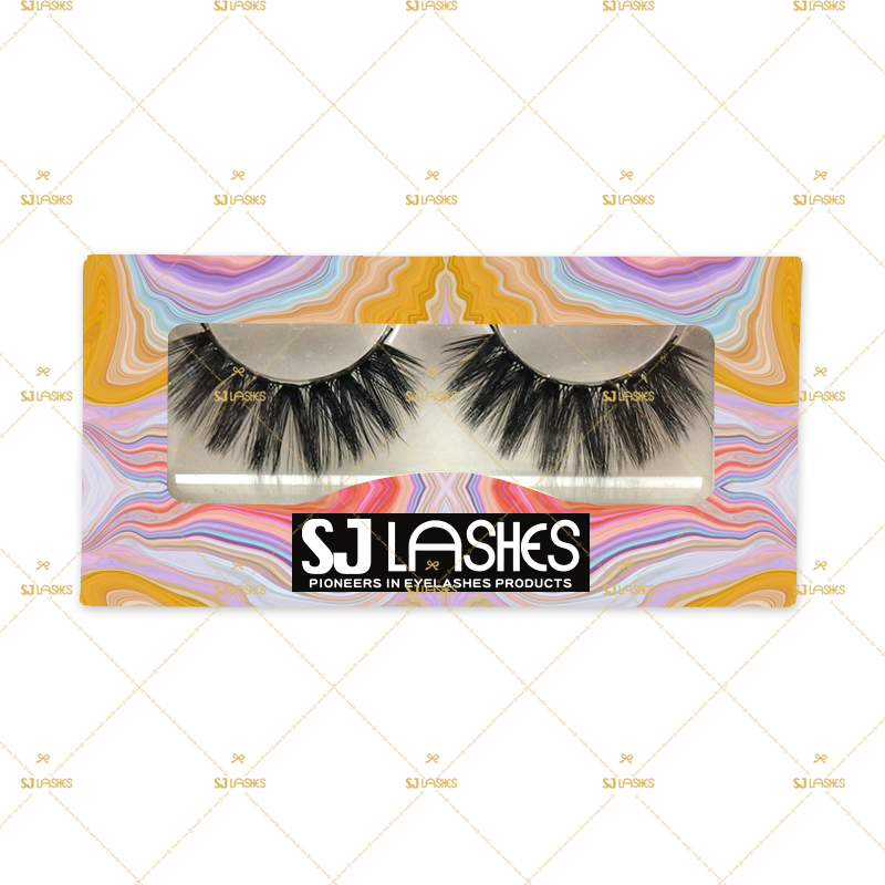 Paper Lash Box with Private Label Design Service #SSZD102