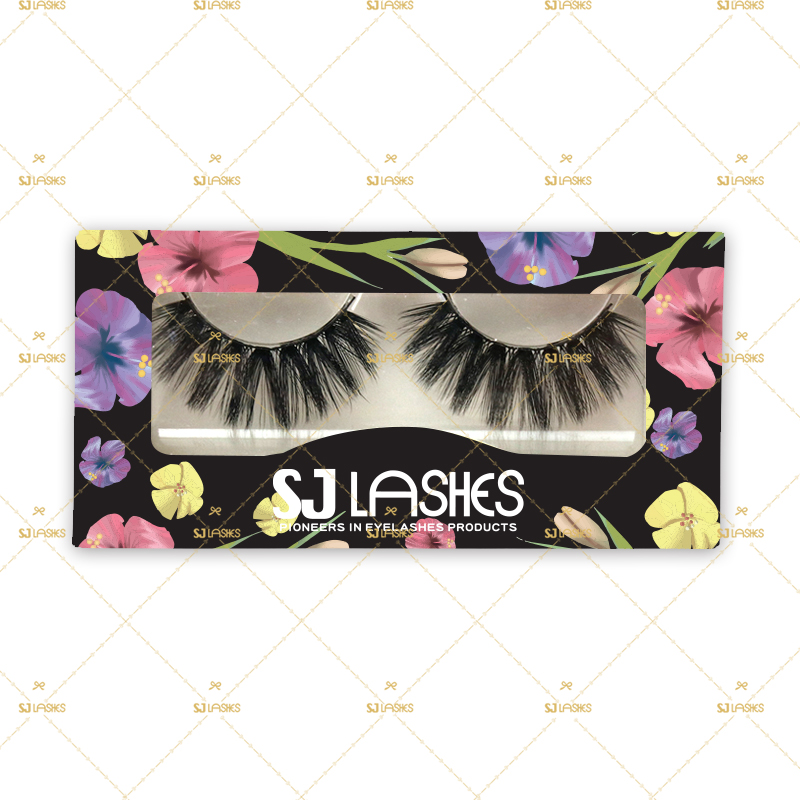 Paper Lash Box with Private Label Design Service #SSZH01