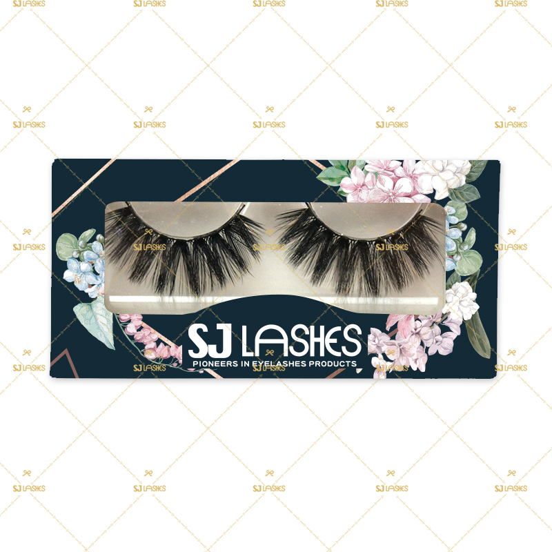 Paper Lash Box with Private Label Design Service #SSZH01