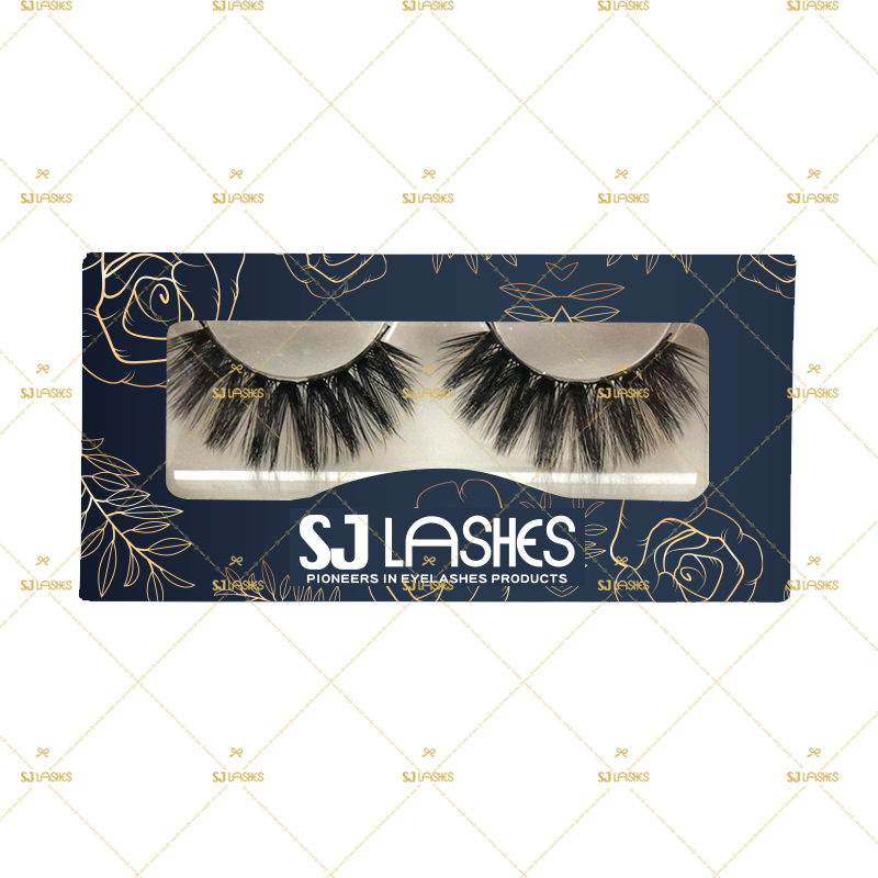 Paper Lash Box with Private Label Design Service #SSZH01