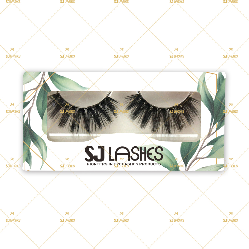 Paper Lash Box with Private Label Design Service #SSZH02