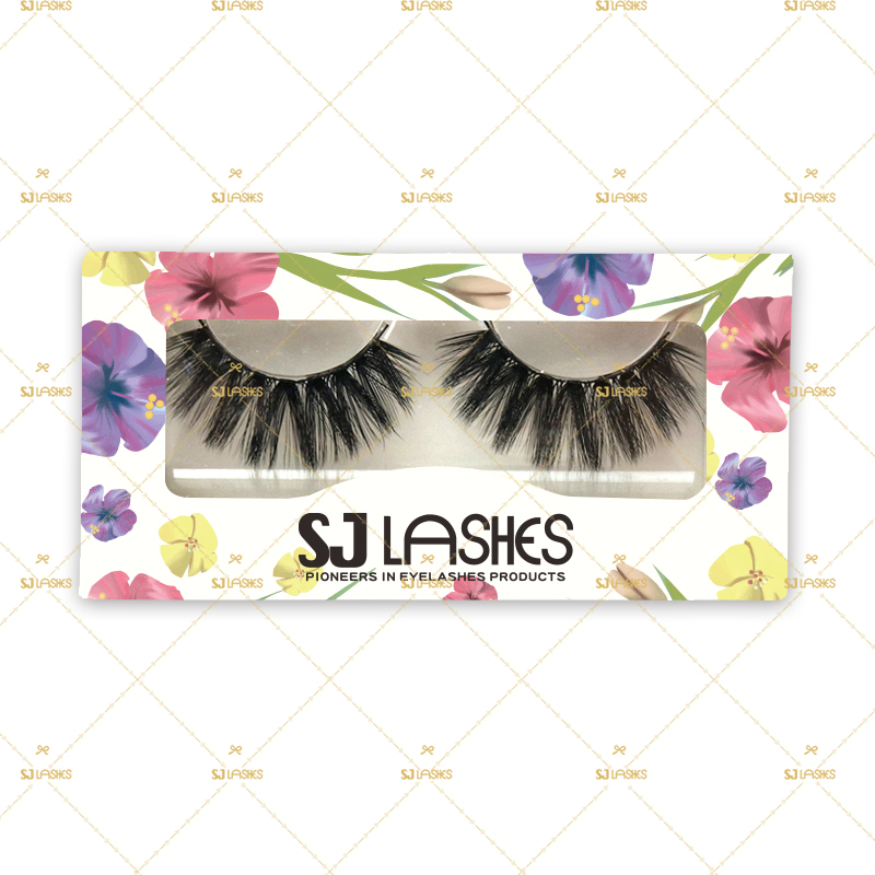 Paper Lash Box with Private Label Design Service #SSZH02