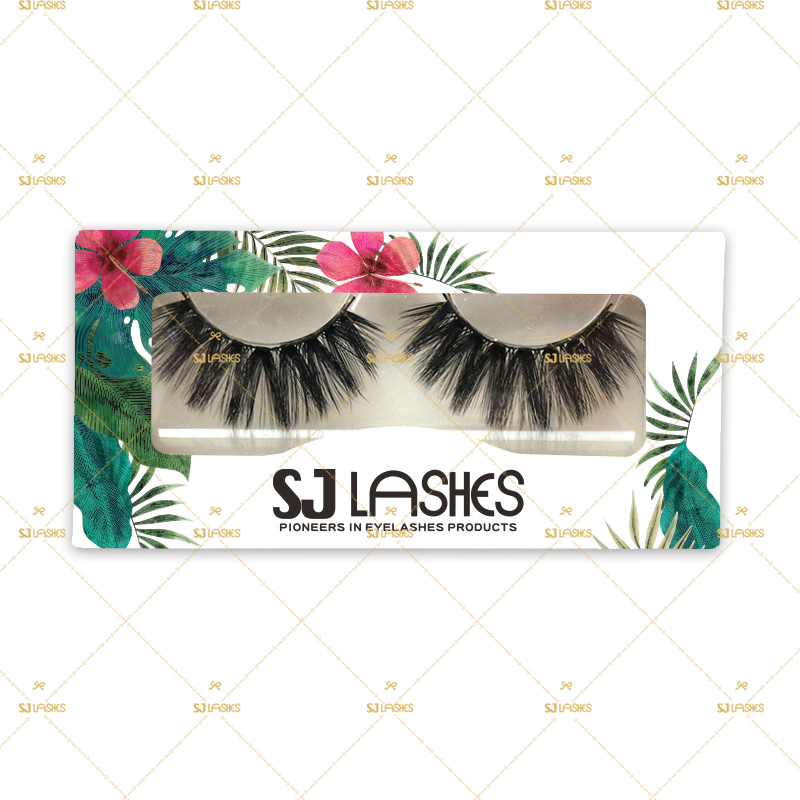 Paper Lash Box with Private Label Design Service #SSZH02