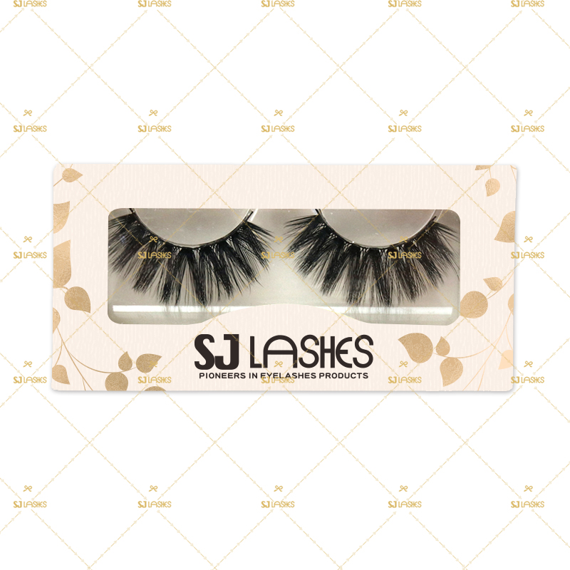 Paper Lash Box with Private Label Design Service #SSZH03