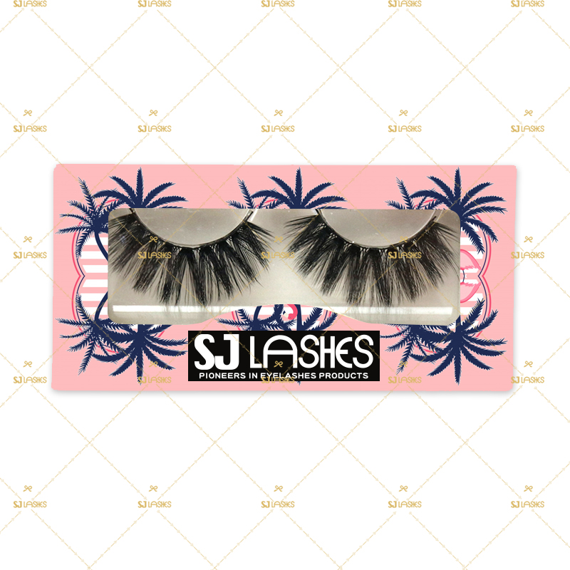 Paper Lash Box with Private Label Design Service #SSZH05