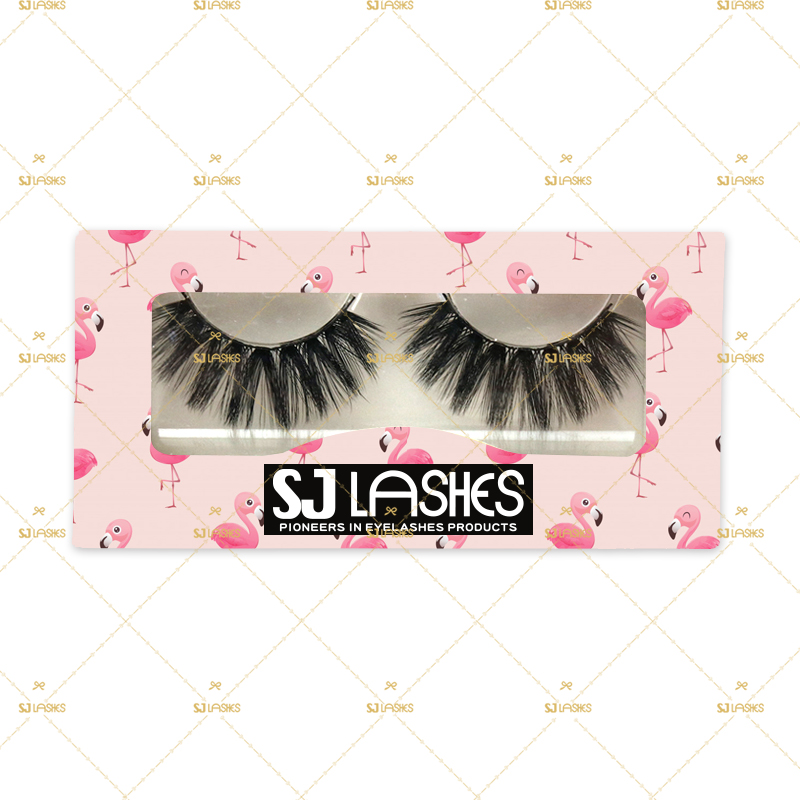 Paper Lash Box with Private Label Design Service #SSZH05