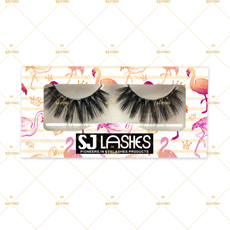 Paper Lash Box with Private Label Design Service #SSZH05