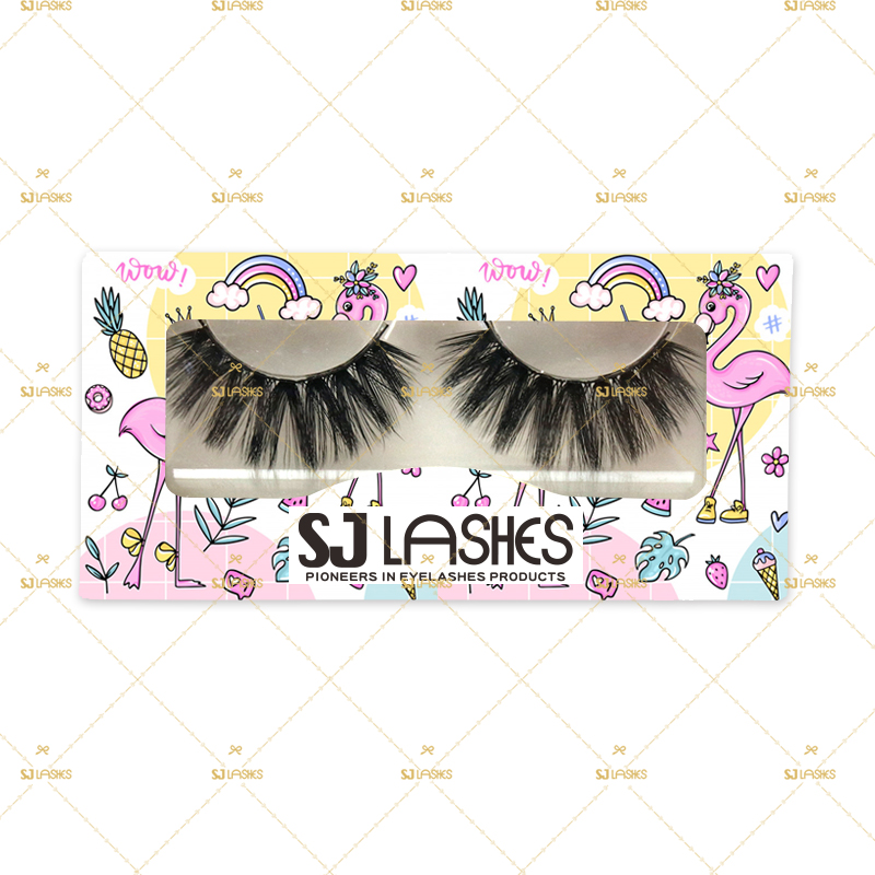 Paper Lash Box with Private Label Design Service #SSZH06