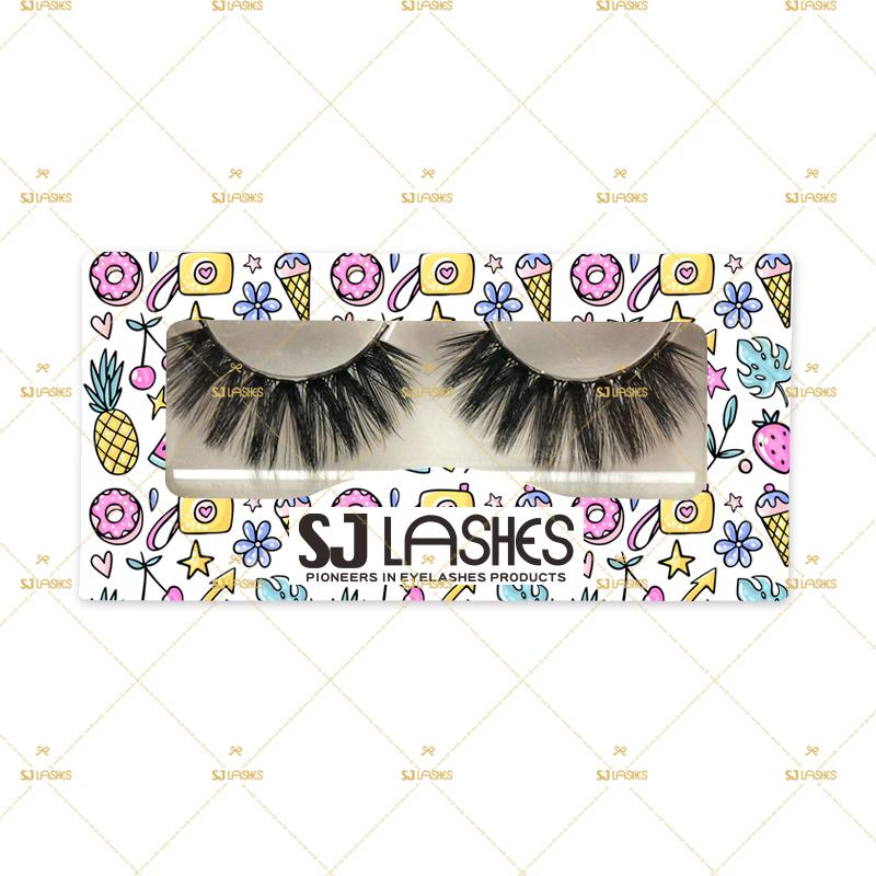 Paper Lash Box with Private Label Design Service #SSZH06