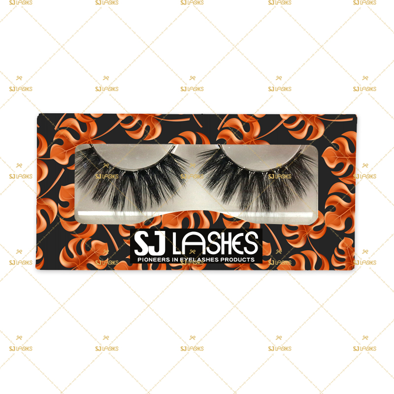 Paper Lash Box with Private Label Design Service #SSZH21