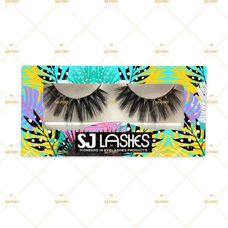 Paper Lash Box with Private Label Design Service #SSZH22